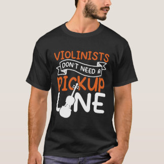 Camiseta Violinista do professor violino