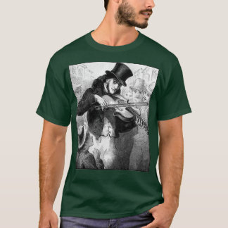 Camiseta Violinista e compositor Paganini como Musici de Ru