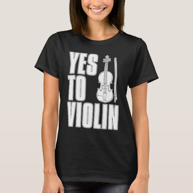 Camiseta Violinista Violin Fiddle Fiddler (Frente)