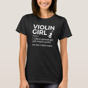 Camiseta Violinista Violinista de Criador de Definição de R