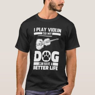 Camiseta Violinista Violino Fiddle Fiddler
