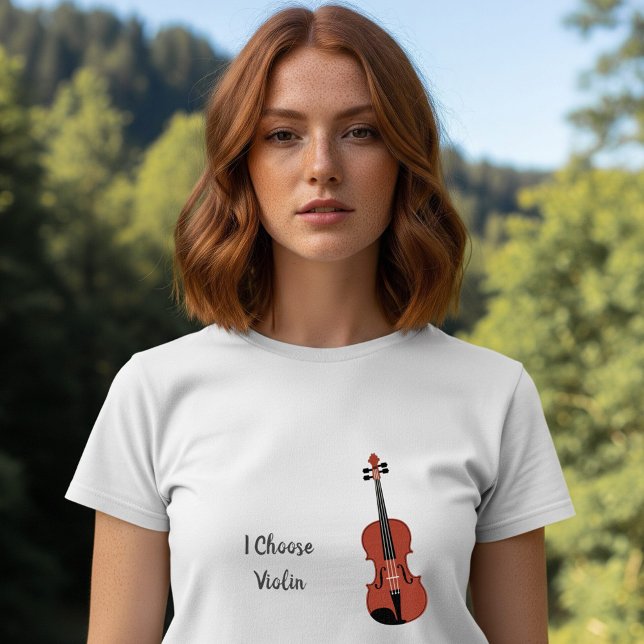 Camiseta Violino acústico (Acoustic Violin T-Shirt)