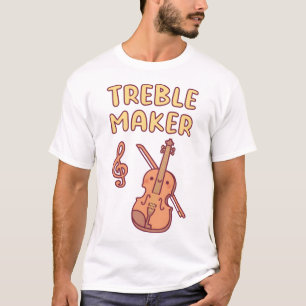 Camiseta Violino Bastante, Arma Musical De Criador De Árvor