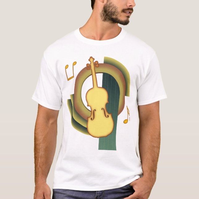 Camiseta Violino Deco (Frente)