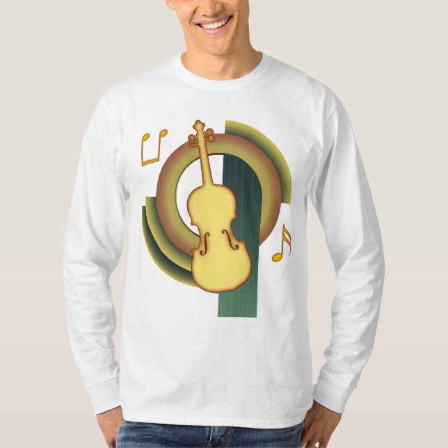 Camiseta Violino Deco (Frente)