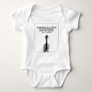 Camiseta Violino e felicidade