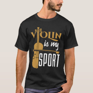 Camiseta Violino É Meu Esporte
