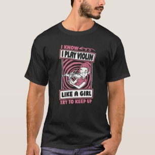 Camiseta Violino Humorista Fiddle Fiddler Violinista