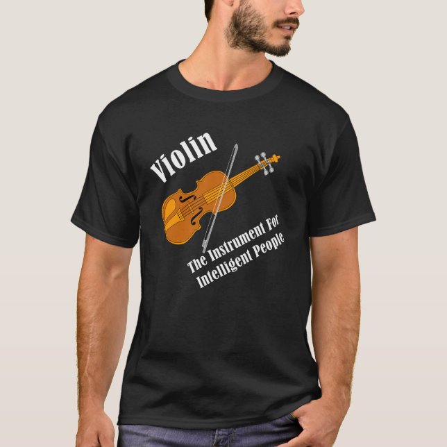 Camiseta Violino inteligente (Frente)