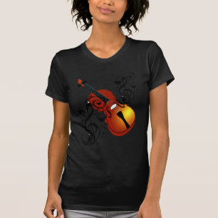 Camiseta Violino, Lover no Coração_