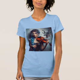 Camiseta Violino Musical Taurus Zodiac