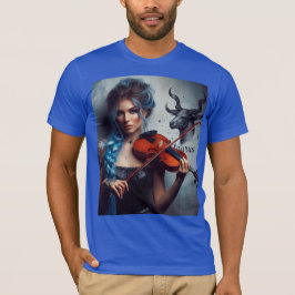 Camiseta Violino Musical Taurus Zodiac