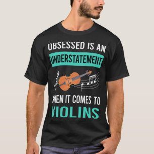 Camiseta Violino obcecado