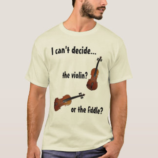 Camiseta Violino ou violino?
