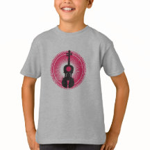 Violino+T-shirt para meninos