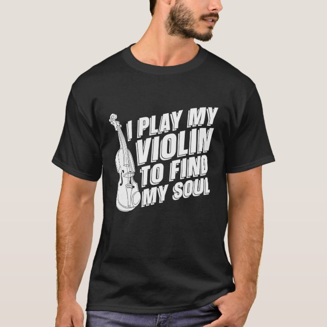 Camiseta Violino Violino Fiddle Fiddler (Frente)