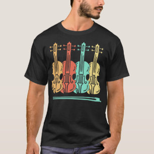 Camiseta Violino Violino Retro