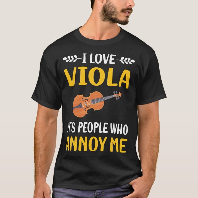 Camiseta Violista da Pessoas Annoy Viola (Frente)
