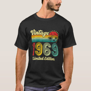 Camiseta Virando 53 decorações de aniversário 53º BDay 1969