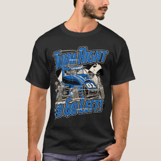 Camiseta Vire à direita para a esquerda! - Blue - Wingless