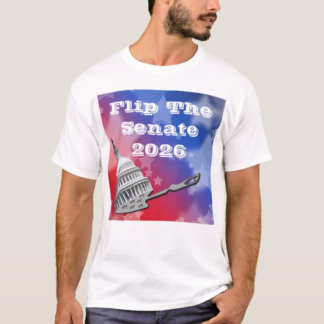 Camiseta Vire a Votação do Senado 2026 (Frente)