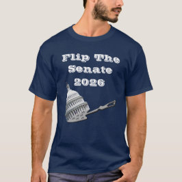 Camiseta Vire a Votação do Senado Azul 2026