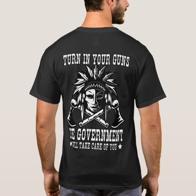 Camiseta Vire suas armas (Verso)