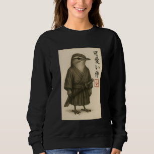 Camiseta Vireo-de-olho-vermelho Samurai Arte de Tinta Estil