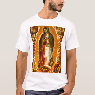 Camiseta Virgem de Guadalupe Nossa Senhora Mãe Maria