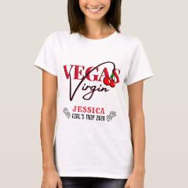 Camiseta Virgem de Vegas| Temporizador de ruas Red Cherry V