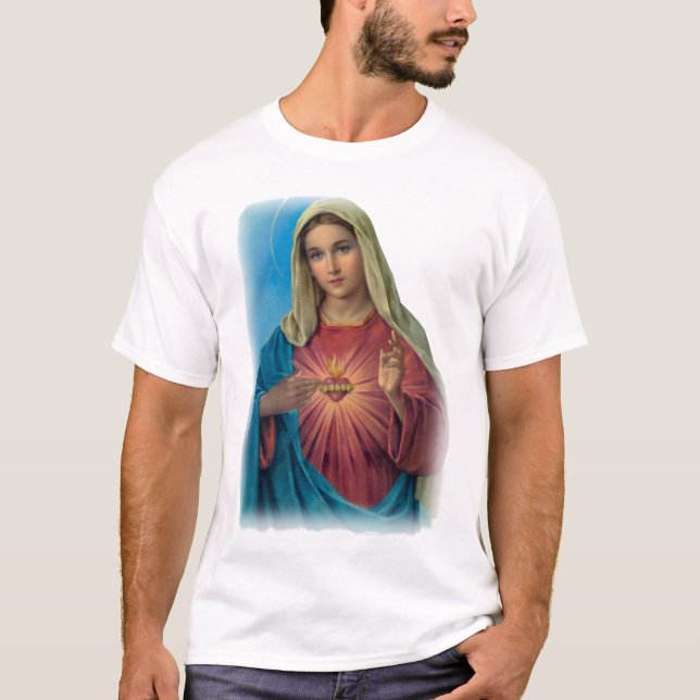 Camiseta Virgem Maria abençoada (Frente)