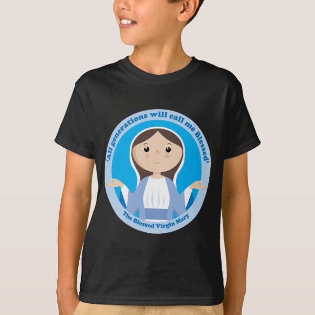 Camiseta Virgem Maria abençoada (Frente)