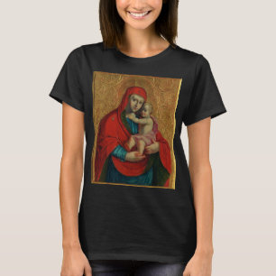 Camiseta Virgem Maria e Menino Jesus por Jan Rombauer
