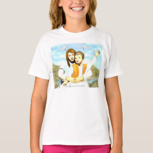 Camiseta Virgem Maria e o Criança Jesus