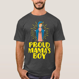 Camiseta Virgem Maria Feliz dia de as mães Mamas Católicas