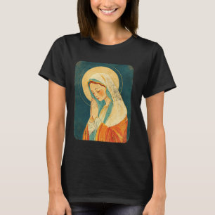 Camiseta Virgem Maria Madalena Vintage