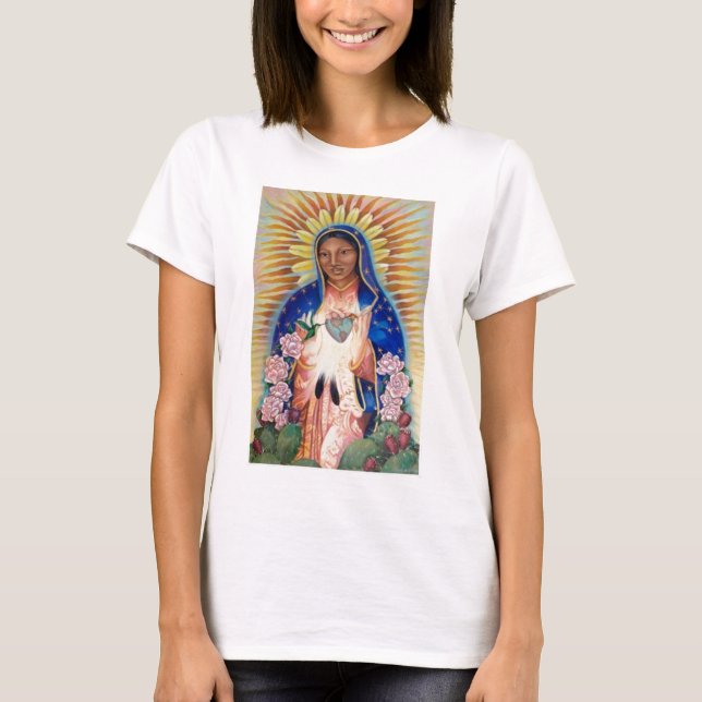 Camiseta Virgem Maria - nossa senhora Guadalupe (Frente)