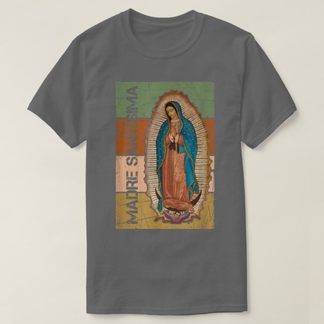 Camiseta Virgen de Guadalupe (Frente do Design)