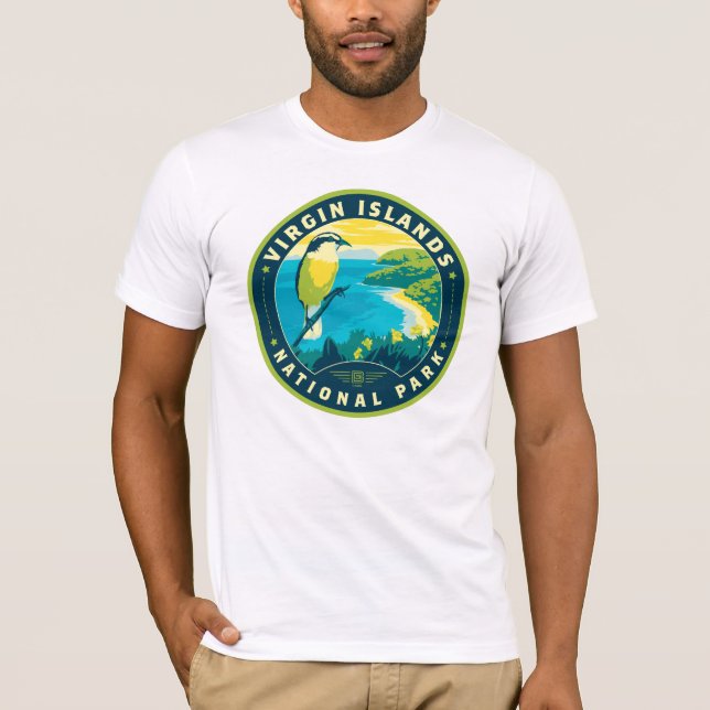 Camiseta Virgin Islands National Park (Frente)