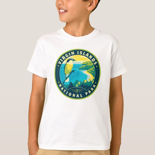 Camiseta Virgin Islands National Park (Frente)