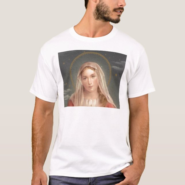 CAMISETA VIRGIN MARY (Frente)