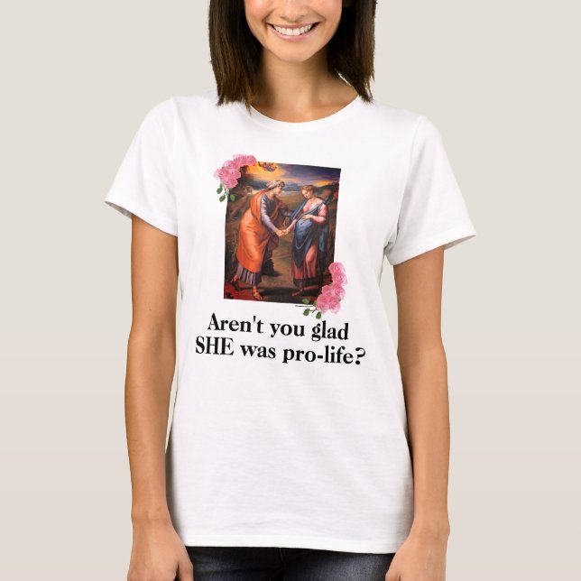 Camiseta Virgin Mary Pro-Life (Frente)
