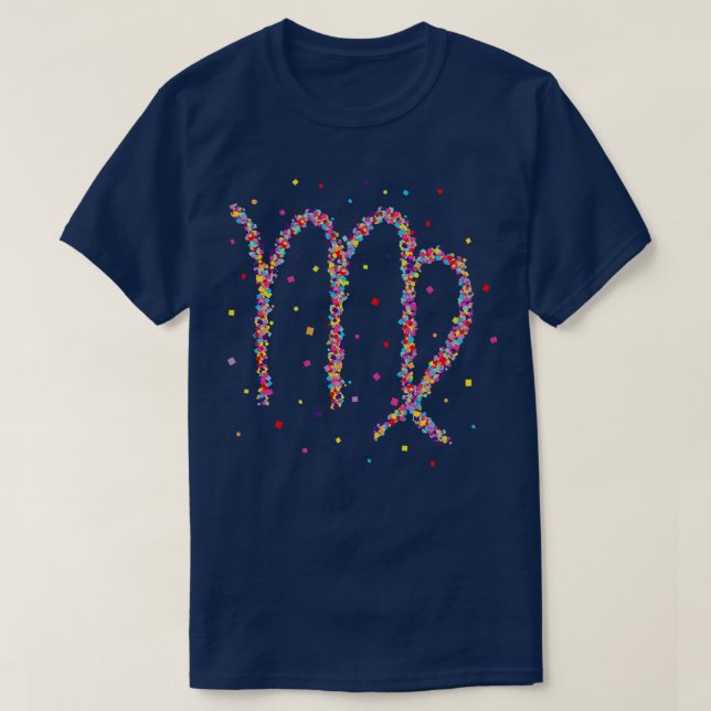 Camiseta Virgin Virgo Zodiac Astrology Gift (Frente do Design)