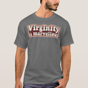 Camiseta Virgindade é a Virgem Retro Design Virgindade