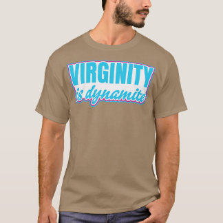 Camiseta Virgindade é Virgem Dinâmica