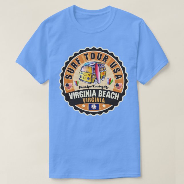 Camiseta Virginia Beach 2 (Frente do Design)