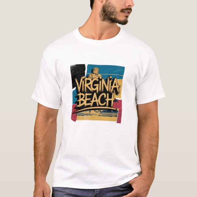 Camiseta Virginia Beach Gift Idea (Frente)