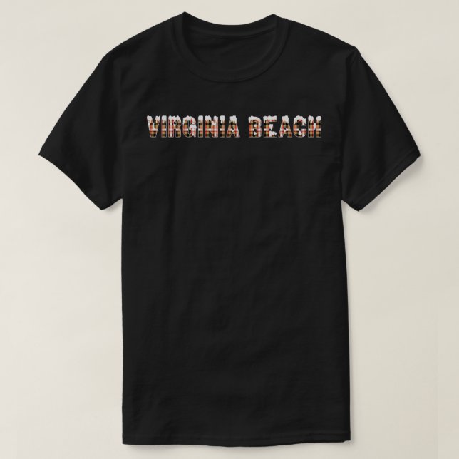 Camiseta Virginia Beach Snow (Frente do Design)