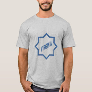 Camiseta VIRGINIA - cinza Básica de Camiseiros T