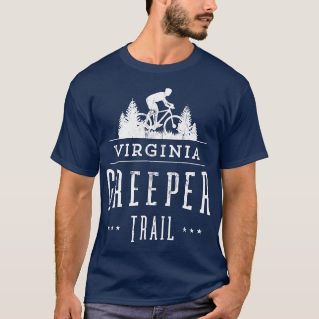 Camiseta Virginia Creeper Trail (Frente)
